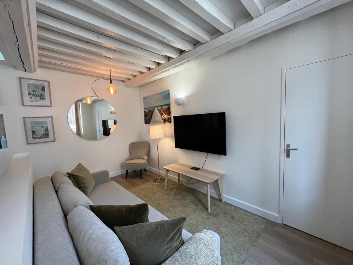 Bella, Joli Appt Renove Dans Le Bourg Apartment Ouistreham Exterior photo